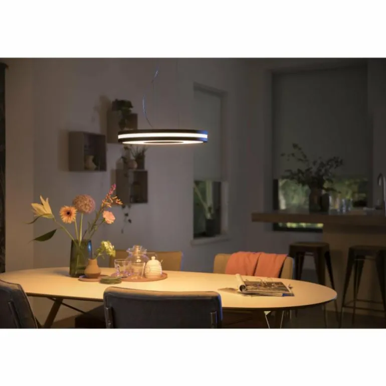 Suspension Philips Hue Being LED Noir, 1 lumière, Télécommandes
