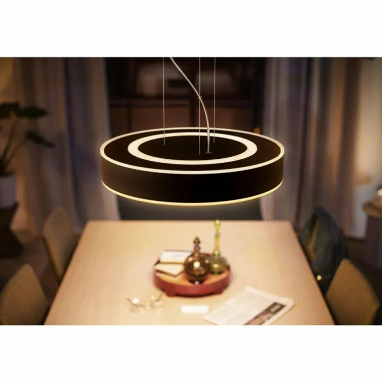 Suspension Philips Hue Enrave LED Noir, 1 lumière, Télécommandes