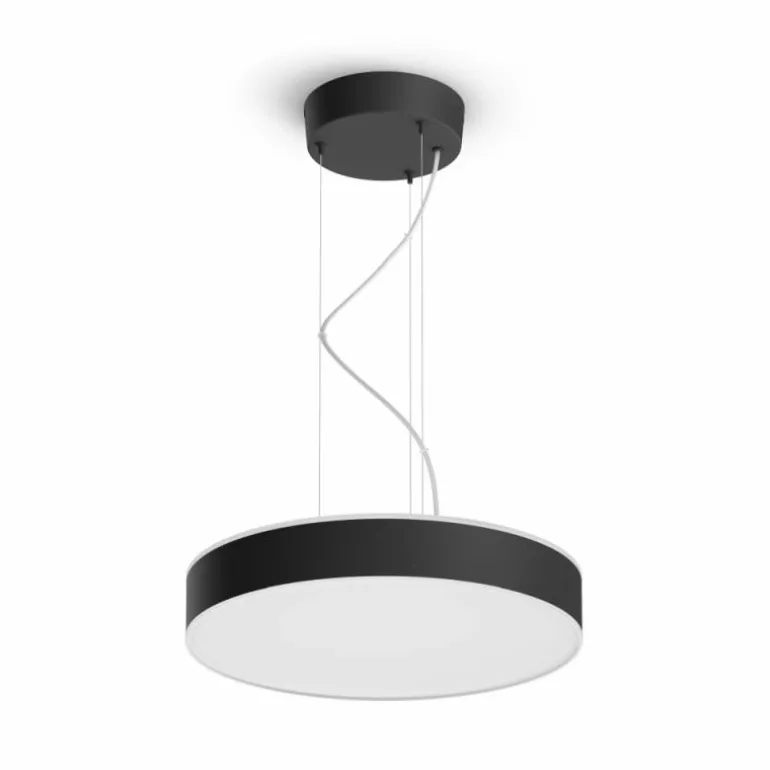 Suspension Philips Hue Enrave LED Noir, 1 lumière, Télécommandes