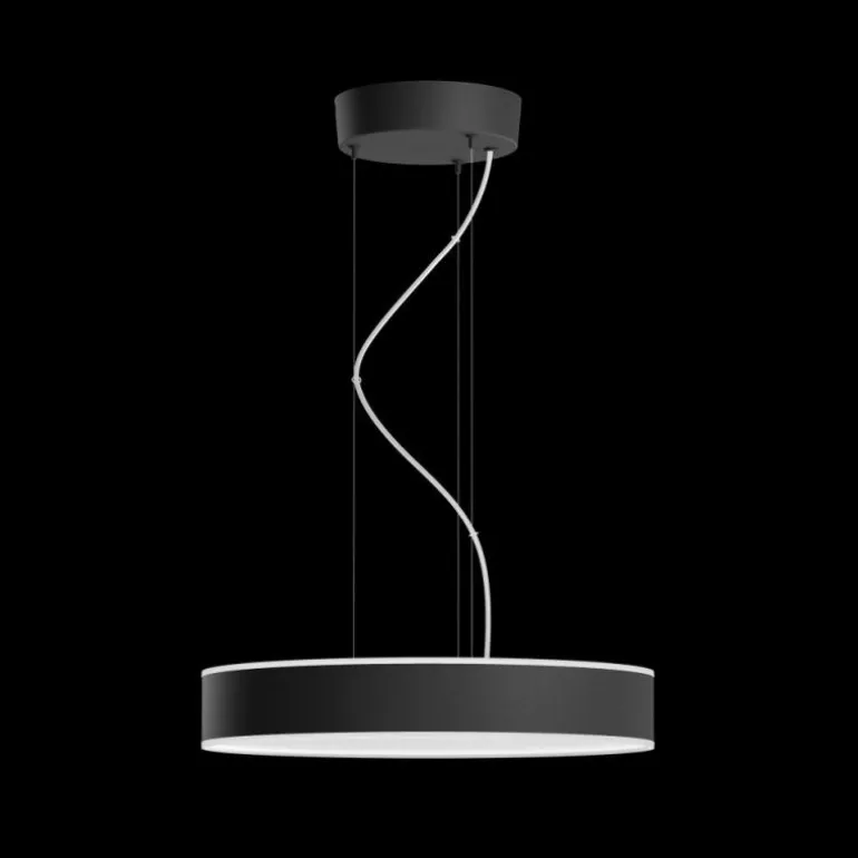 Suspension Philips Hue Enrave LED Noir, 1 lumière, Télécommandes