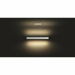 Suspension Philips Hue White & Colour Ambiance Ensis LED Blanc, 2 lumières, Changeur de couleurs