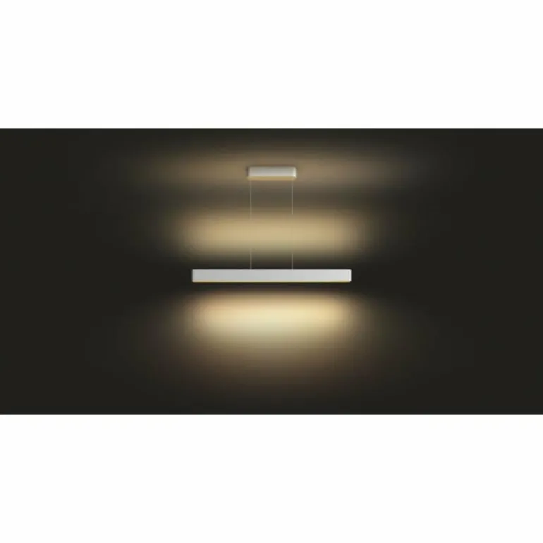 Suspension Philips Hue White & Colour Ambiance Ensis LED Blanc, 2 lumières, Changeur de couleurs