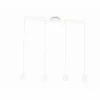 Suspension Philips myLiving WOLGA LED Blanc, 4 lumières
