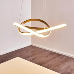 Suspension Pitasch LED Nickel mat, 1 lumière
