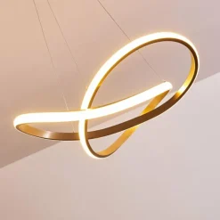 Suspension Pitasch LED Nickel mat, 1 lumière