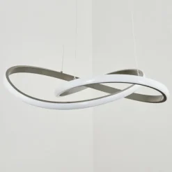 Suspension Pitasch LED Nickel mat, 1 lumière