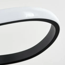 Suspension Pitasch LED Noir, 1 lumière