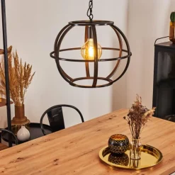 Suspension Plan Laiton, 1 lumière