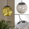 Suspension Pollenca LED Fumée, Noir, 20 lumières