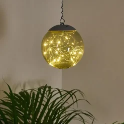 Suspension Pollenca LED Fumée, Noir, 20 lumières