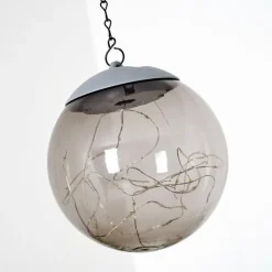 Suspension Pollenca LED Fumée, Noir, 20 lumières