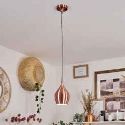 Suspension Polvero Cuivre, 1 lumière