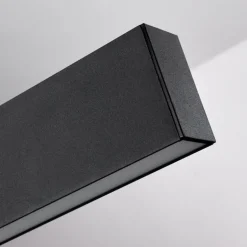 Suspension Poroporo LED Noir, 1 lumière