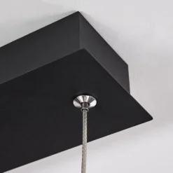 Suspension Poroporo LED Noir, 1 lumière