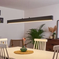 Suspension Poroporo LED Noir, 1 lumière