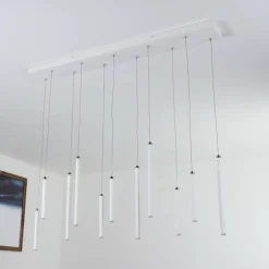 Suspension Porquera LED Blanc, 11 lumières