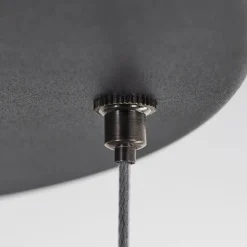 Suspension Porquera LED Noir, 11 lumières