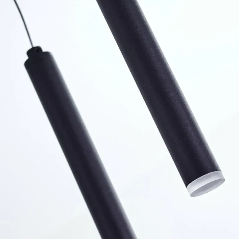 Suspension Porquera LED Noir, 11 lumières