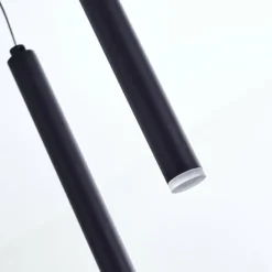 Suspension Porquera LED Noir, 11 lumières
