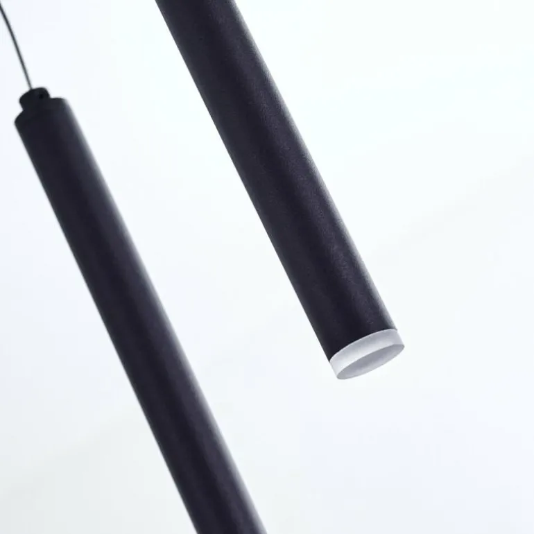 Suspension Porquera LED Noir, 11 lumières