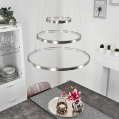 Suspension Preci LED Nickel mat, 1 lumière