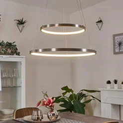 Suspension Preci LED Nickel mat, 1 lumière