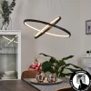 Suspension Preci LED Noir, 1 lumière