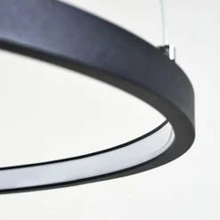 Suspension Preci LED Noir, 1 lumière