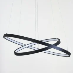 Suspension Preci LED Noir, 1 lumière