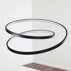 Suspension Pura LED Noir, 1 lumière