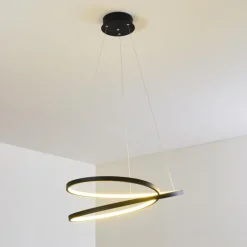 Suspension Pura LED Noir, 1 lumière