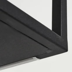 Suspension Ranquile LED Noir, 4 lumières