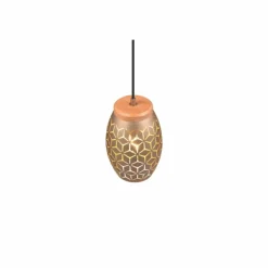 Suspension Reality BIDAR Brun, Écru, 1 lumière