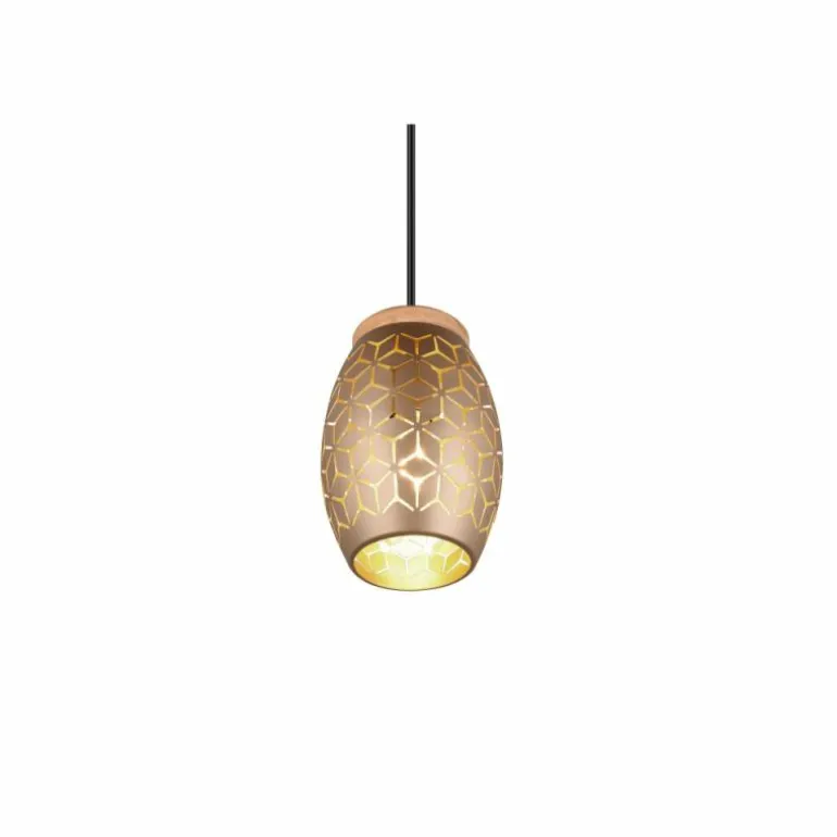 Suspension Reality BIDAR Brun, Écru, 1 lumière