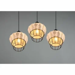 Suspension Reality Borka Noir, 3 lumières