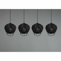 Suspension Reality Borka Noir, 4 lumières