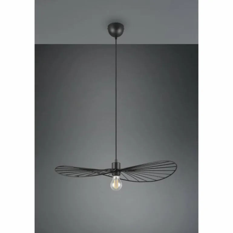 Suspension Reality CHAPEAU Noir, 1 lumière