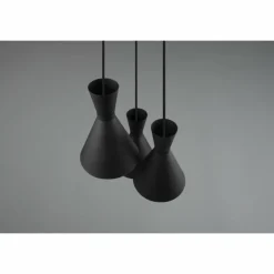 Suspension Reality Enzo Noir, 3 lumières