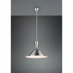 Suspension Reality Enzo Nickel mat, 1 lumière