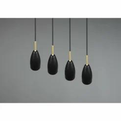 Suspension Reality Farin Noir, 4 lumières