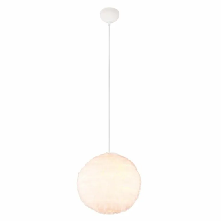 Suspension Reality FURRY Beige, 1 lumière