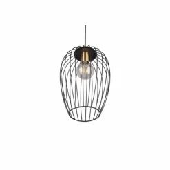 Suspension Reality Grid Noir, 1 lumière