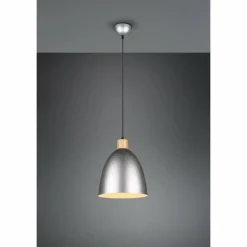 Suspension Reality Jagger Brun foncé, Nickel mat, 1 lumière