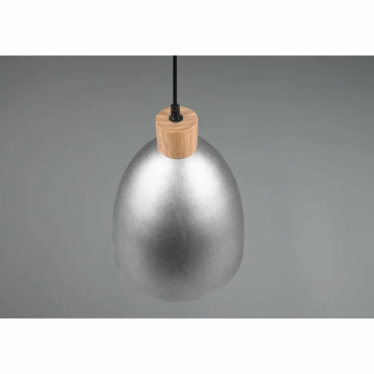 Suspension Reality Jagger Brun foncé, Nickel mat, 1 lumière
