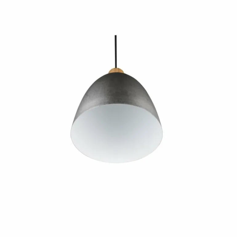 Suspension Reality Jagger Brun foncé, Nickel mat, 1 lumière