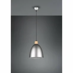 Suspension Reality Jagger Brun foncé, Nickel mat, 1 lumière