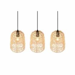 Suspension Reality Lovis Noir, 3 lumières