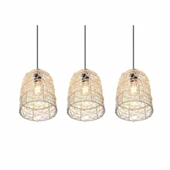 Suspension Reality Lovis Noir, 3 lumières