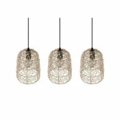 Suspension Reality Lovis Noir, 3 lumières