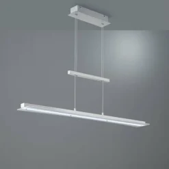 Suspension Reality SMASH LED Nickel mat, 1 lumière